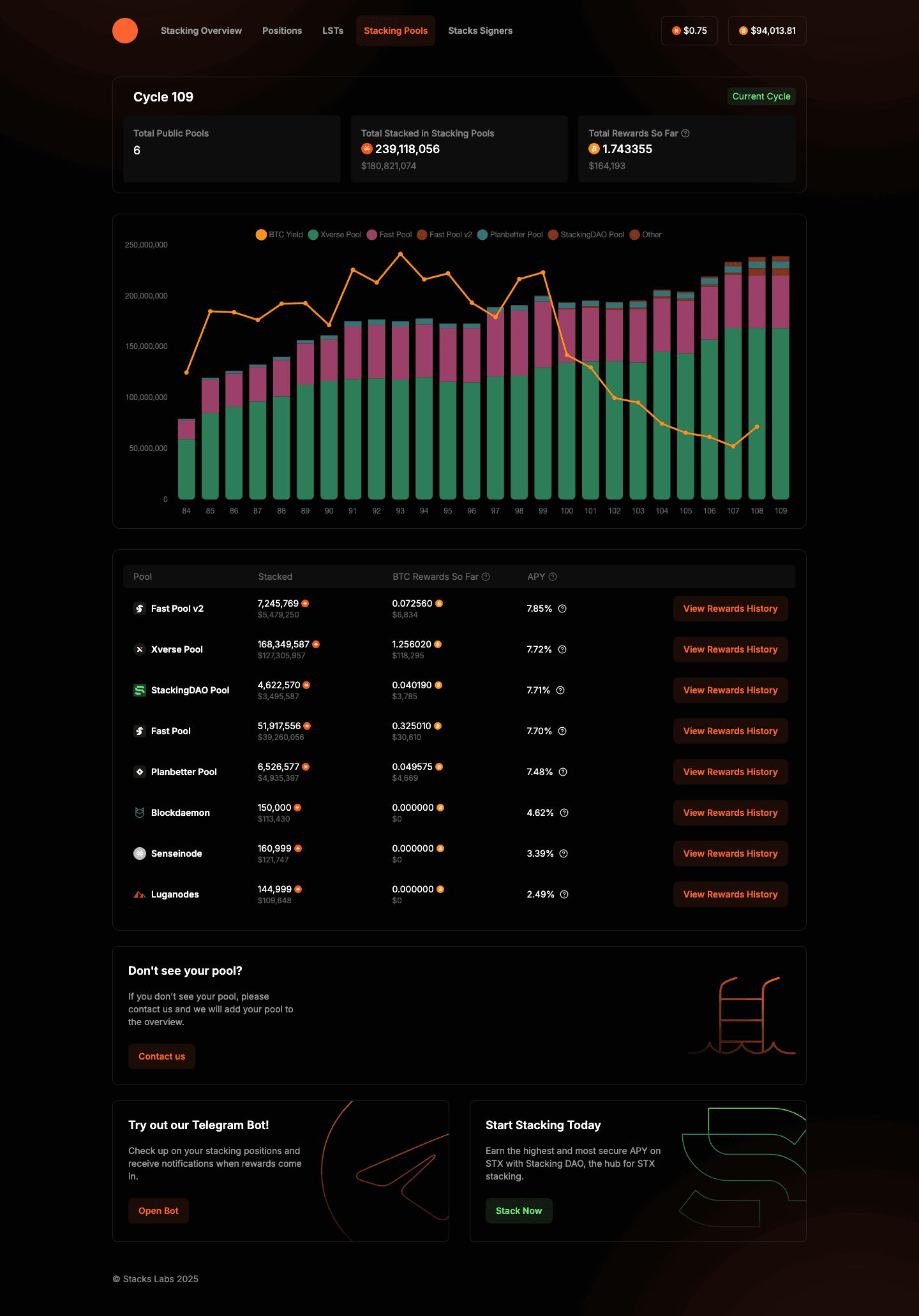 Stacking Tracker screenshot 3