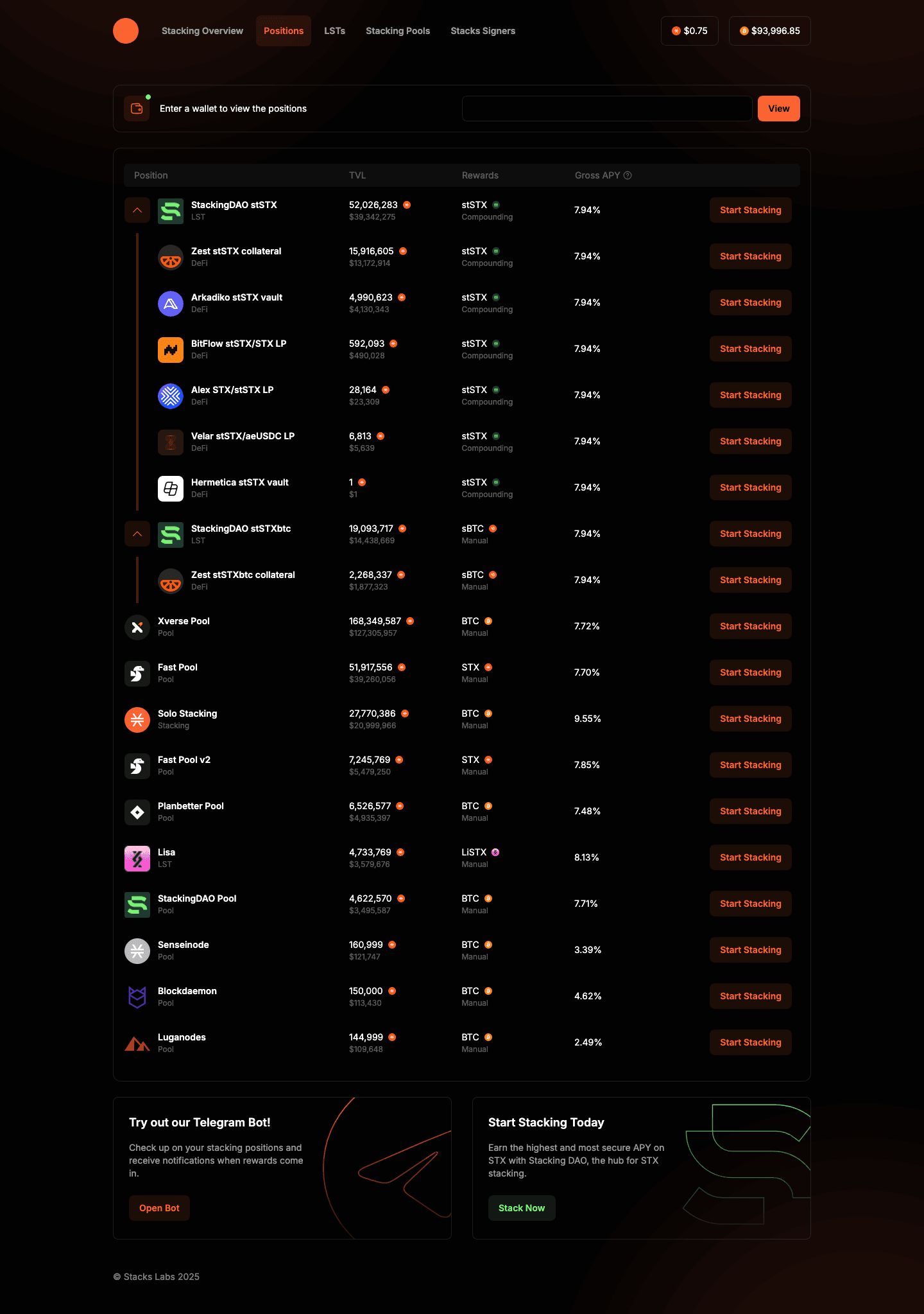 Stacking Tracker screenshot 4
