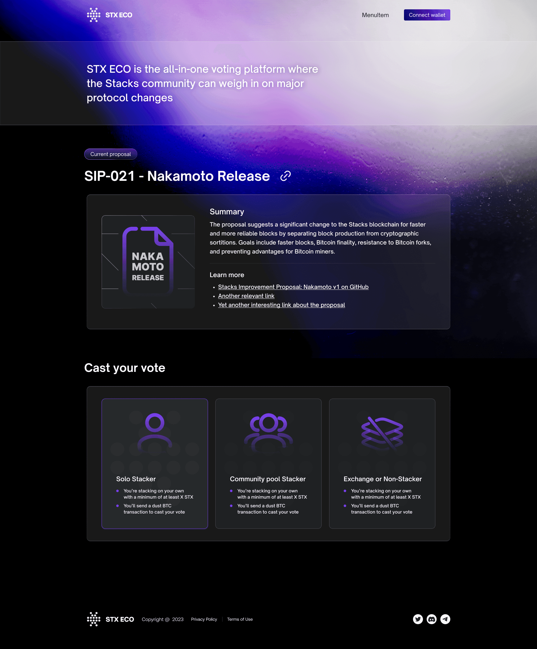 STX.eco screenshot 1